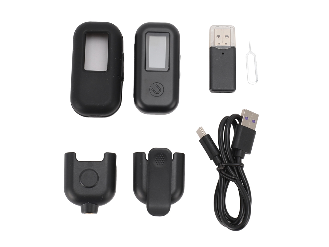 Cámara Portátil Corporal 1080p 30fps Con Wifi Grabación En Bucle Hasta 128gb Para Seguridad Y Deportes