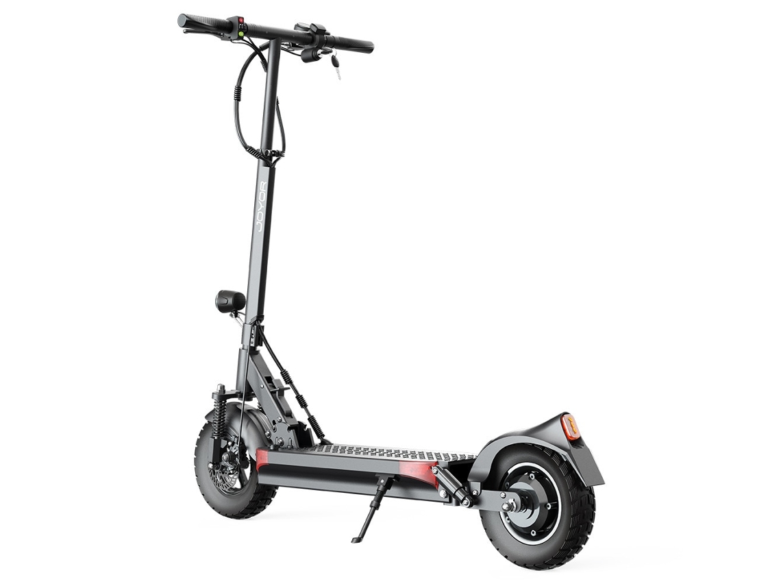 Patinete eléctrico Joyor Y6 S (500 W, 48 V, 18 Ah, 40 km/h, autonomía de 60 km, ruedas de 10 pulgadas, plegable, doble suspensión, doble freno), color negro