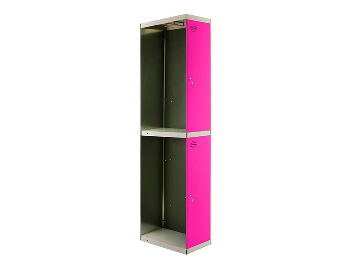 Simonlocker Profesional Tandem Desmontable 1/2 400 Adicional Gris/Rojo SIMON RACK