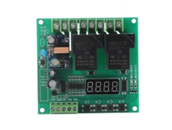 Módulo De Control De Motor De 220 V Con Relé, Retardo Y Ciclo De Tiempo Para Avance/retroceso.