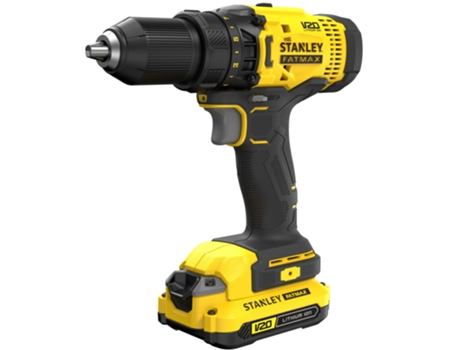 Stanley Taladro Atornillador V20 18V 50Nm con 2 baterías Li-Ion 1,5Ah