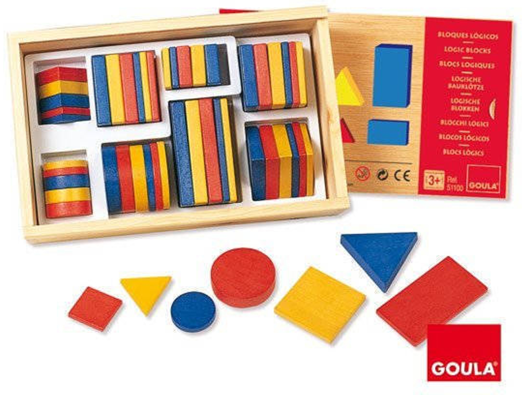 Juguete Educativo JUMBO Logic Blocks 1