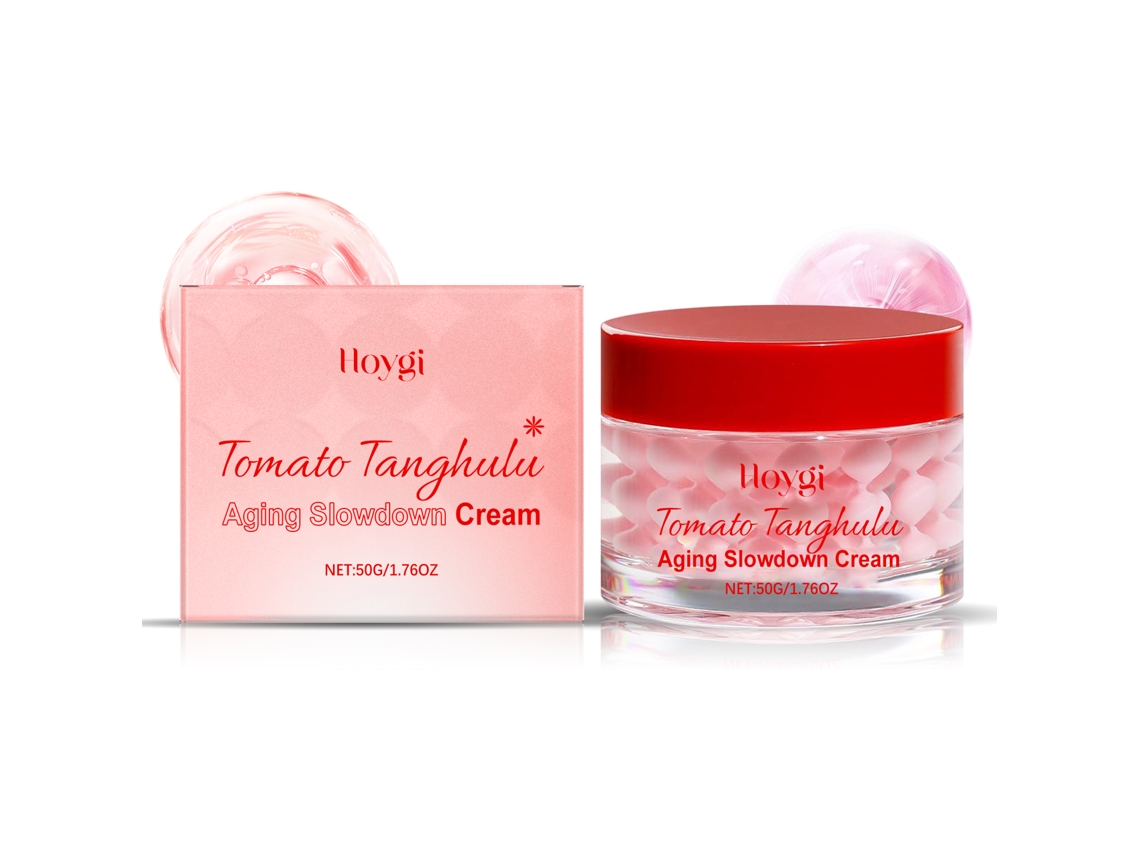 Cápsulas hidratantes faciales de tomate: hidratan, reafirman, no son pegajosas, reducen las líneas de expresión, 50 g