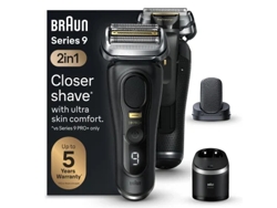 BRAUN Series 9 Pro 9590cc Wet & Dry Máquina de afeitar de láminas Recortadora Negro