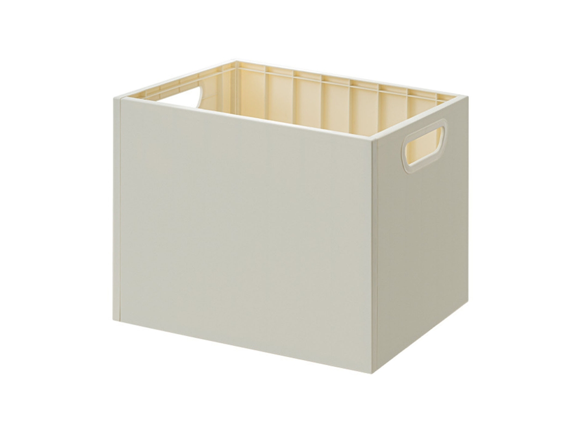 Caja Apilable Para Guardar Libros Con Asas Bilaterales, Capacidad De 50 Kg, Multifuncional.