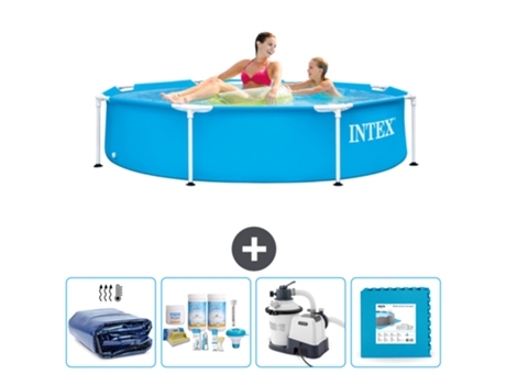 Piscina Tubular INTEX 28205NP-CB60 (1828 L - 244x51cm)