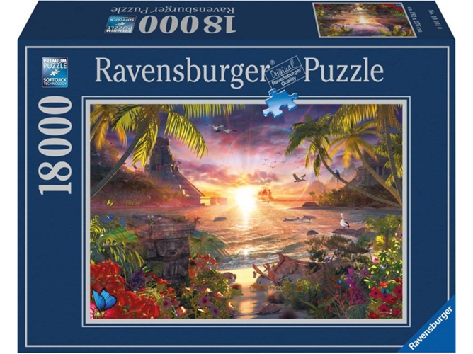 Puzzle RAVENSBURGUER Paradise Sunset (18000 Piezas)