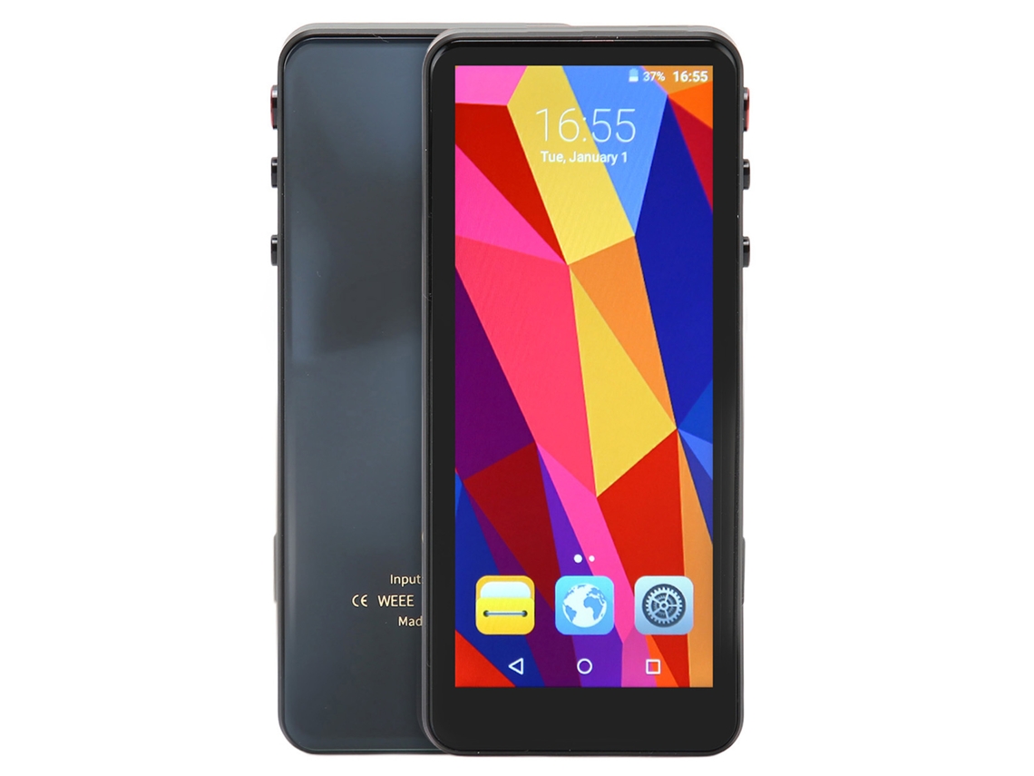 Reproductor MP4 Yizhood M390 con Bluetooth 4.0 y reducción de ruido de 8 núcleos (negro)