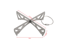 Soporte Portátil Para Estufa De Exterior Lixada, Barras Transversales De Titanio/acero Inoxidable Para Camping Y Senderismo.