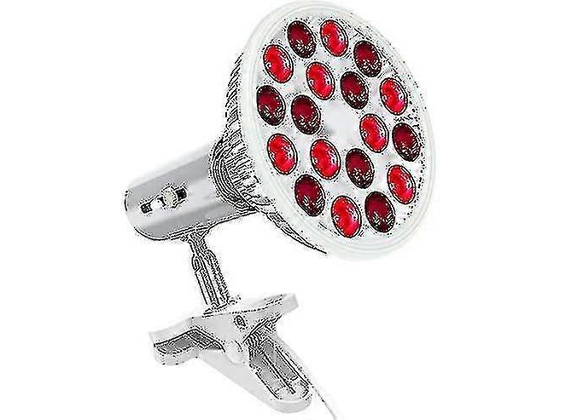 Terapia de luz roja con conexión enchufable, 660 nm, 850 nm, 18 LED de conexión directa