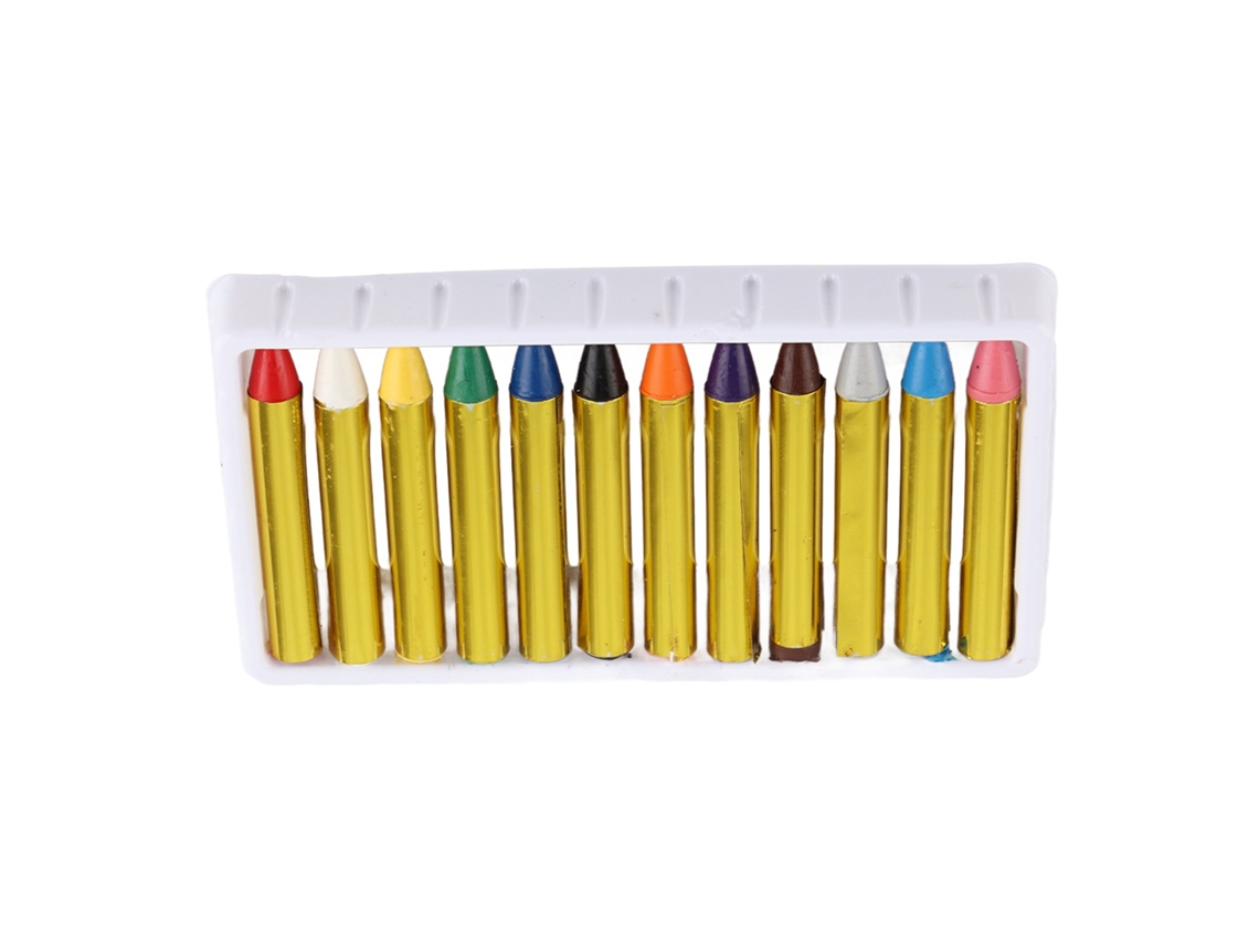 Juego De 12 Lápices Para Pintar El Cuerpo Y El Rostro.