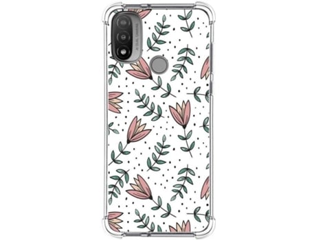 Carcasa Motorola Moto E20 TUMUNDOSMARTPHONE Dibujos Antigolpes Flores 01 Multicolor
