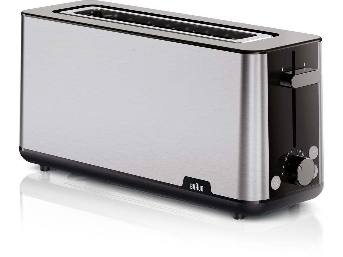 Tostadora BRAUN PURSHINE HT1610BK (1030 W - Inox)
