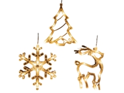 Luces Navideñas Led Con Ventosas, Lámpara De Araña, Luces Decorativas Para Cortinas Navideñas
