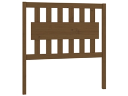 Maison Exclusive - Cabecero De Cama Madera Maciza Pino Marrón Miel 95,5x4x100 Cm