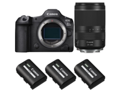 Canon EOS R5 Mark II + RF 24 240mm F/4 6.3 IS Usm + 3 Canon LP e6p + Libro electrónico “20 consejos para fotos impresionantes”