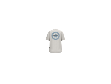 Camiseta de Mujer NAPAPIJRI Montalva Blanco (XS)