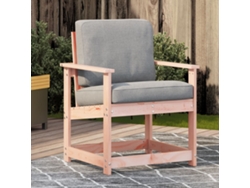Silla De Jardín Madera Maciza Douglas 62x56x77 Cm
