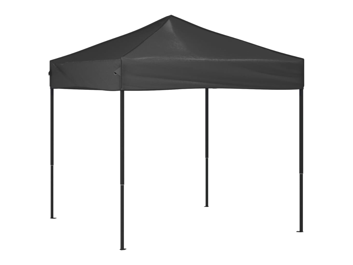 vidaXL Carpa para fiestas plegable gris antracita 2x2 m