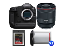 Canon Eos R1 + Rf 50mm F/1.2 L Usm + 1 Sandisk 128gb Extreme Pro Cfexpress Type B + 2 Canon Lp-e19 + Ebook “20 Consejos Para Fotos Que Impactan”