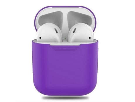 Bolsa de Silicona para Auriculares [Morado]