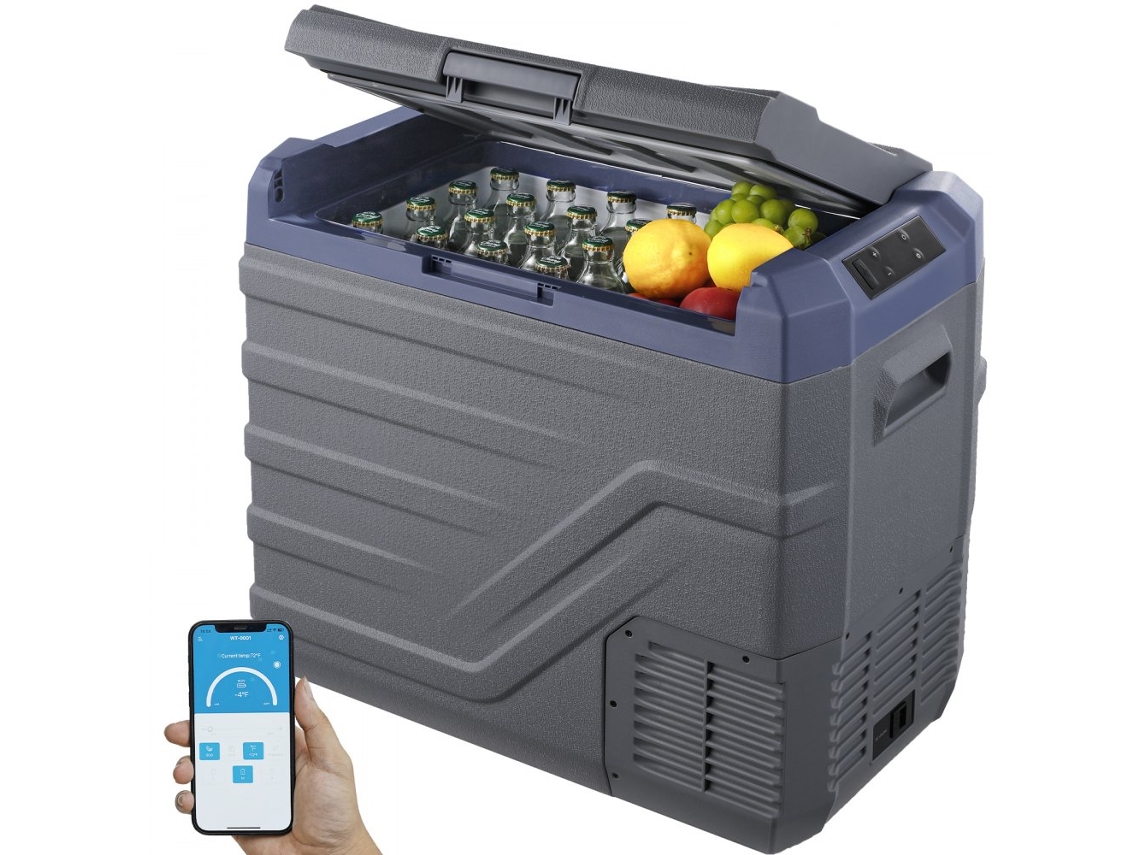 Refrigerador portátil de 45L con compresor y control de temperatura Tekmaquinas