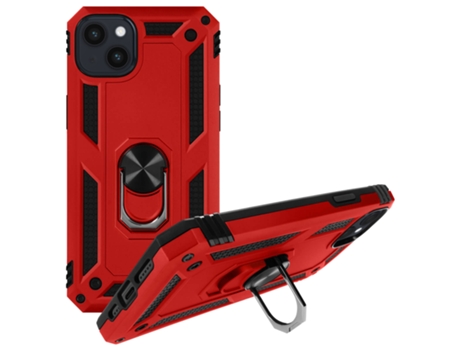 Funda para iPhone 15 AVIZAR Acrílico Rojo