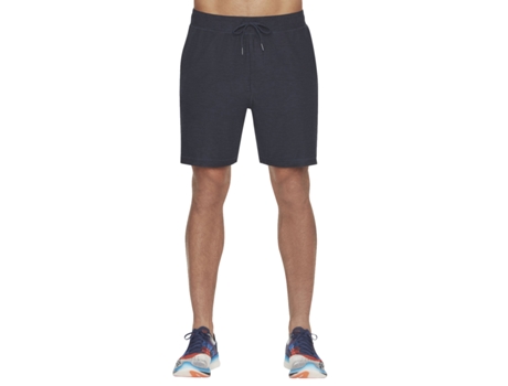Pantalones Cortos de Hombre para Deporte SKECHERS Skech Knits Ultra Go Lite Inch Poliéster Rojo (XL)