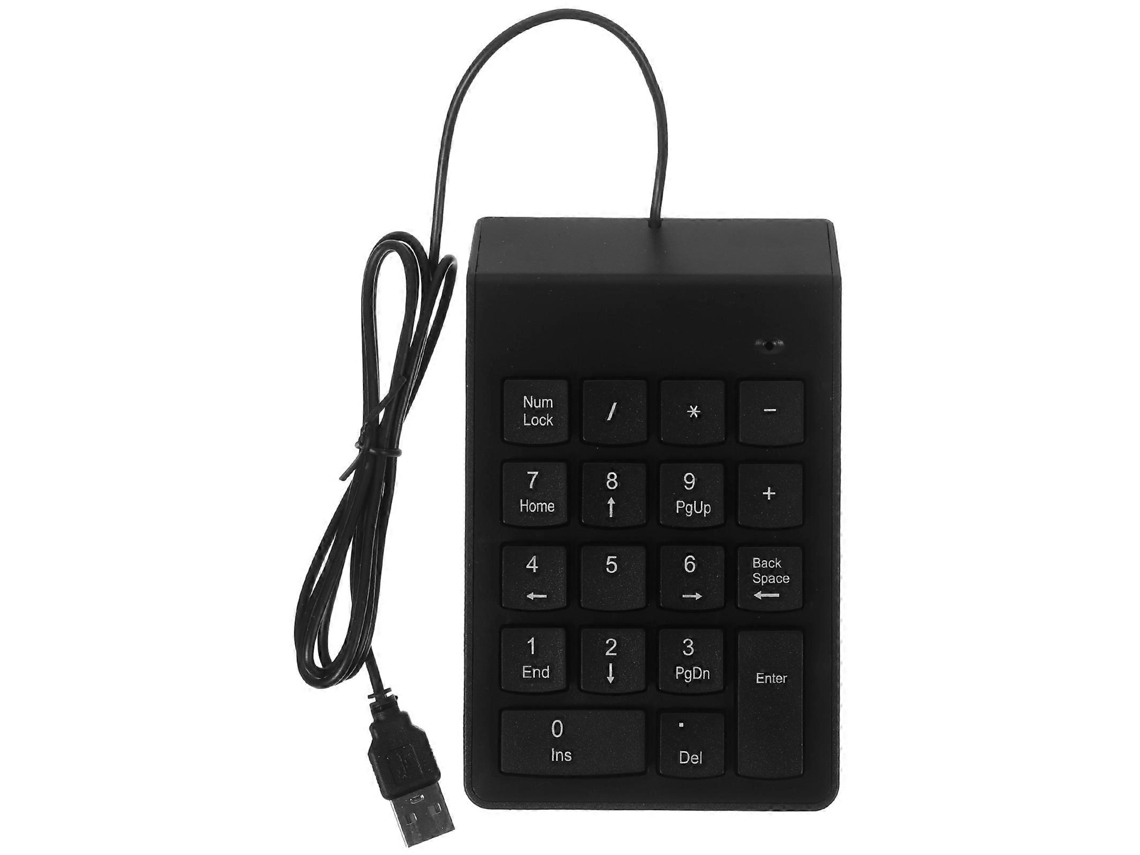 Teclado numérico mecánico con cable de 19 teclas, accesorio de teclado numérico USB Ly Ebike