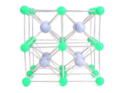 Modelo De Estructura Molecular Del Cloruro De Cesio - Herramienta Educativa - Equipo Químico