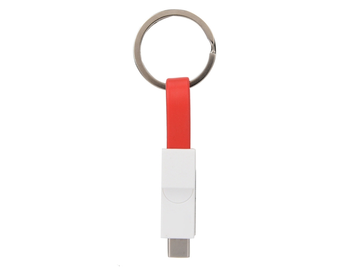Cable De Datos Llavero (sincronización De Datos Y Carga) 3 En 1 Micro Apple Type-c Mini Con Succión Magnética