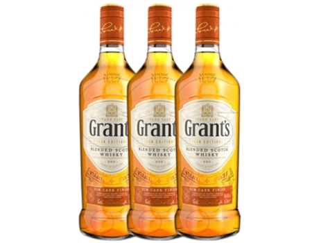 Whisky GRANT & SONS Blended Grant & Sons Rum Cask Finish Reserva (0.7 L - 3 unidades)