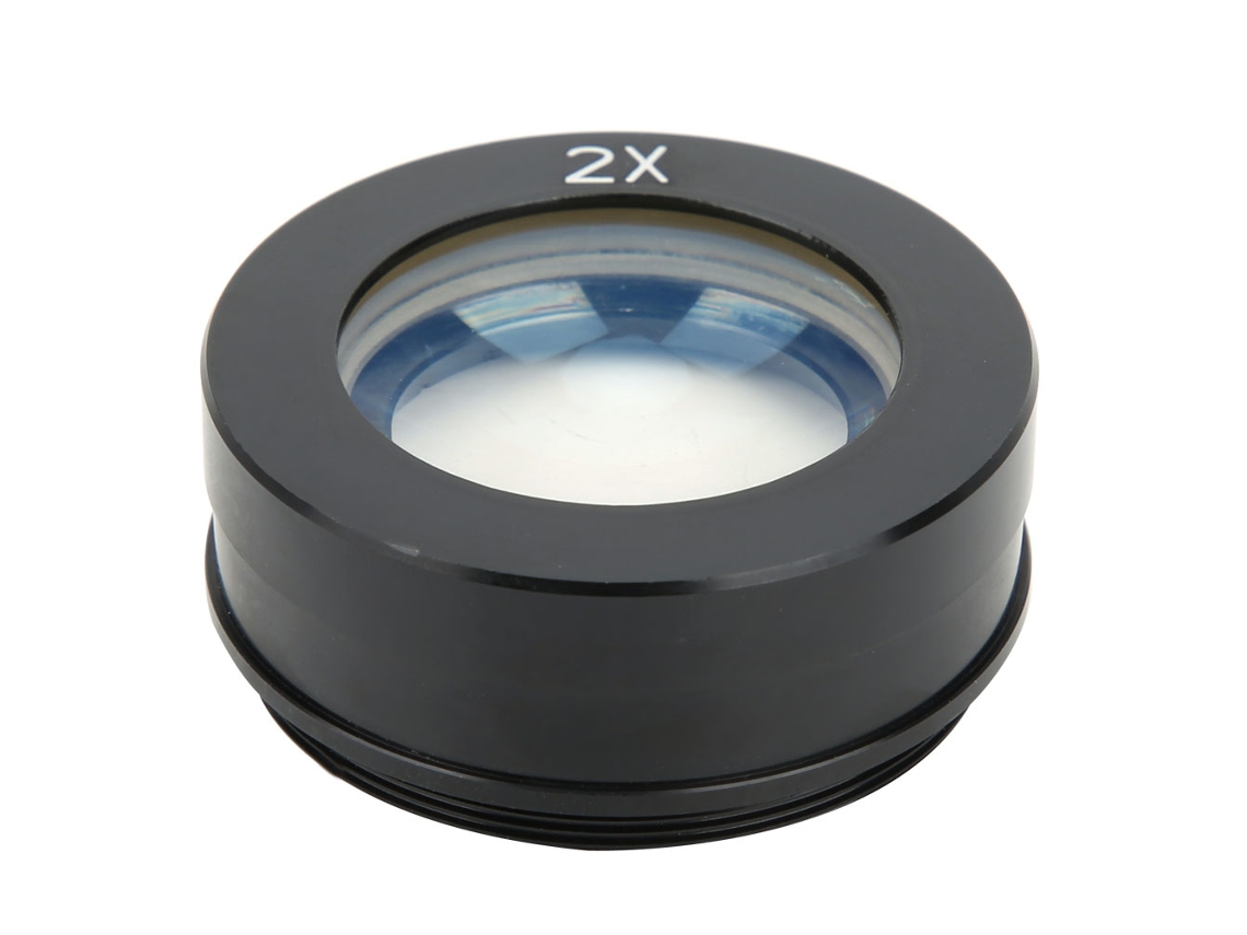 Lente De Zoom 2.0x Con Montura C Para Cámara De Microscopio Industrial, Accesorios Para Microscopio De Metal Y Vidrio