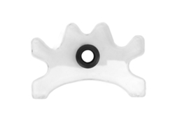 Cabezal De Puente Acrílico De Altura Ajustable Para Taco De Billar, Soporte Portátil Para Rack Crown