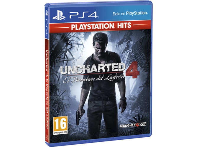 Juego PS4 Uncharted 4 Hits