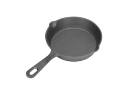 Mini Sartén Antiadherente De Hierro Fundido De 14 Cm Con Fondo Plano Para Cocinas Domésticas.
