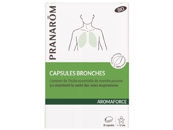 Aromaforce Cápsulas Bronquios Bio 30 Cápsulas PRANARÔM