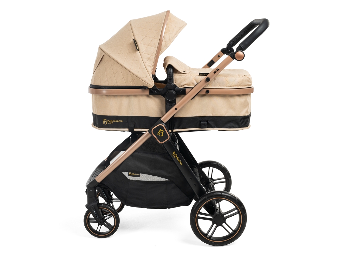 Cochecito convertible 2 en 1 de 0 a 22 kg Bebelissimo - Iris - beige
