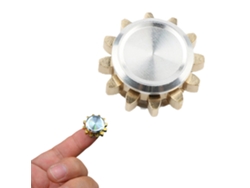 Mini Juguete Antiestrés Con Forma De Mira Telescópica Metálica, Ideal Para Llevar En La Punta Del Dedo O Como Regalo Para Amigos.