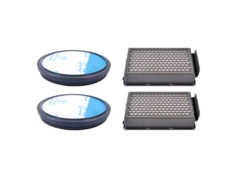Kit de filtro de aspiradora de 4 piezas, filtro laminar, filtro de protección del Motor para Rowenta Compact Power Cyclonic Ro3731Ea