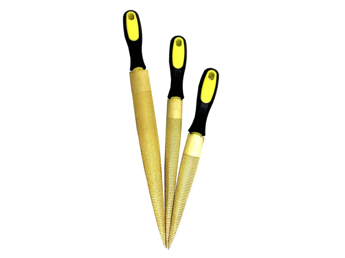 Escofina Plana De Acero De 3 Piezas Para Madera, Para Lijar Y Tallar. Herramienta De Corte De Madera.