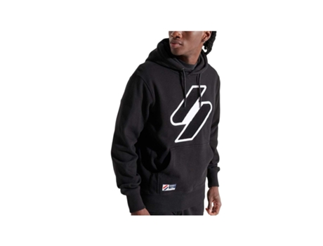 Sudadera SUPERDRY (S - Negro)