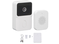 Timbre Inteligente Inalámbrico Wifi Con Intercomunicador Y Cámara De Video Hd 480p Para La Aplicación Tuya.