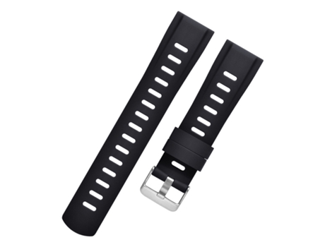 Correa de Reloj de Silicona para Huawei GT3/2 Honor Watch 4 Negro M
