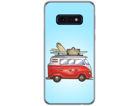 Carcasa Samsung Galaxy S10e TUMUNDOSMARTPHONE Furgoneta Multicolor