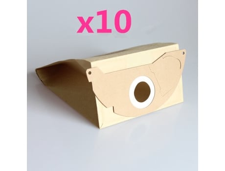 Bolsa de papel para aspiradora Karcher Wd2.250 6.904-322 Wd2200 A2004 A2054 A2024 Wd2, 10 piezas