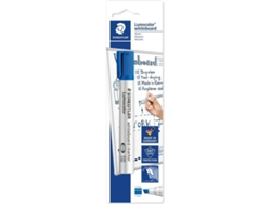 Marcador para Pizarra STAEDTLER Lumocolor (Azul - Puenta de 2.0 - 5.0 mm)