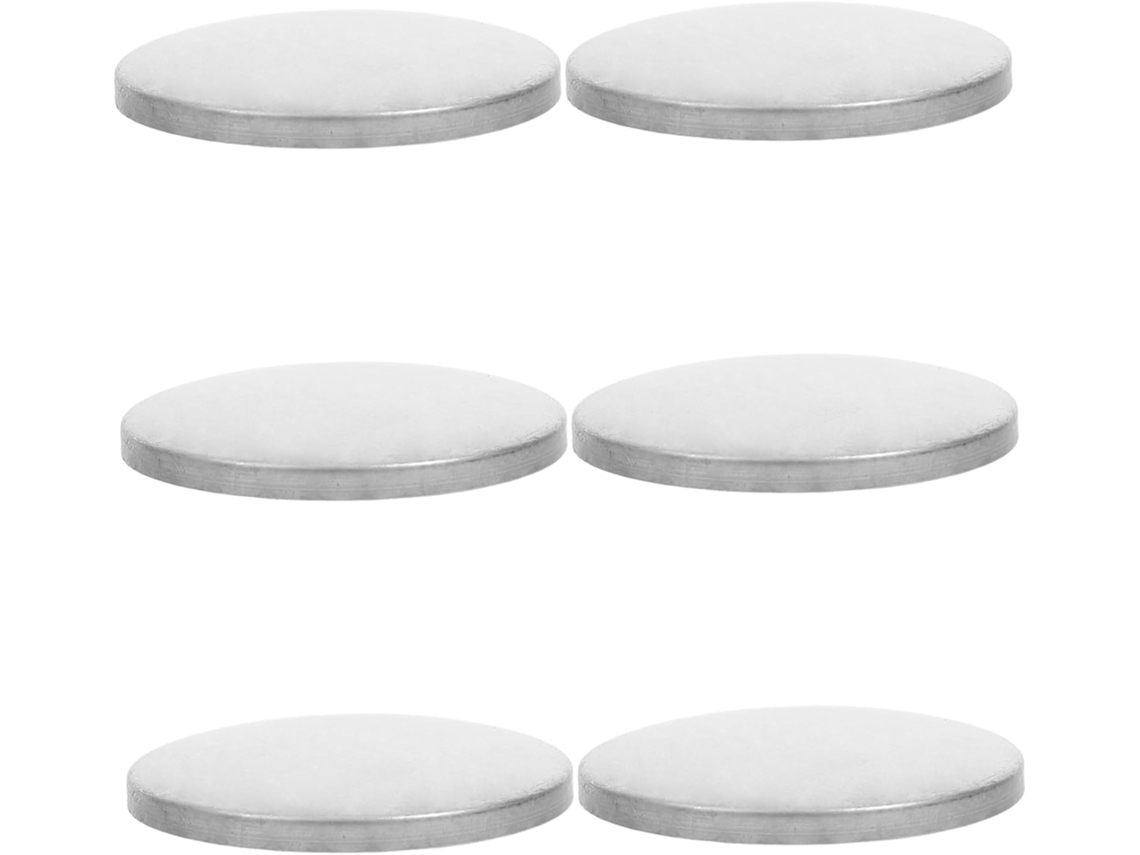 Tapones De Extremo Para Barandilla De Escalera De 6 Piezas, Tapas De Poste Piramidal De Aluminio.