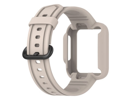 Substituição da pulseira de relógio para Xiaomi MI Watch Lite Redmi Watch 2 Blanco cálido