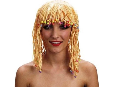 Peluca CENTROXOGO trenzas rubia mujer adulto